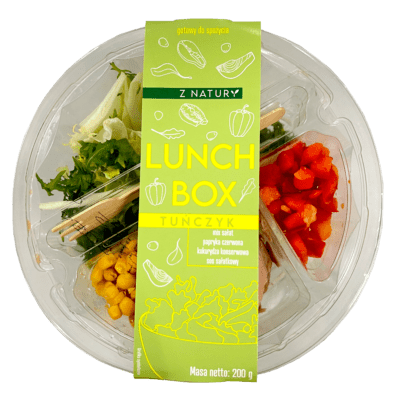 Lunchbox z tuńczykiem Z Natury